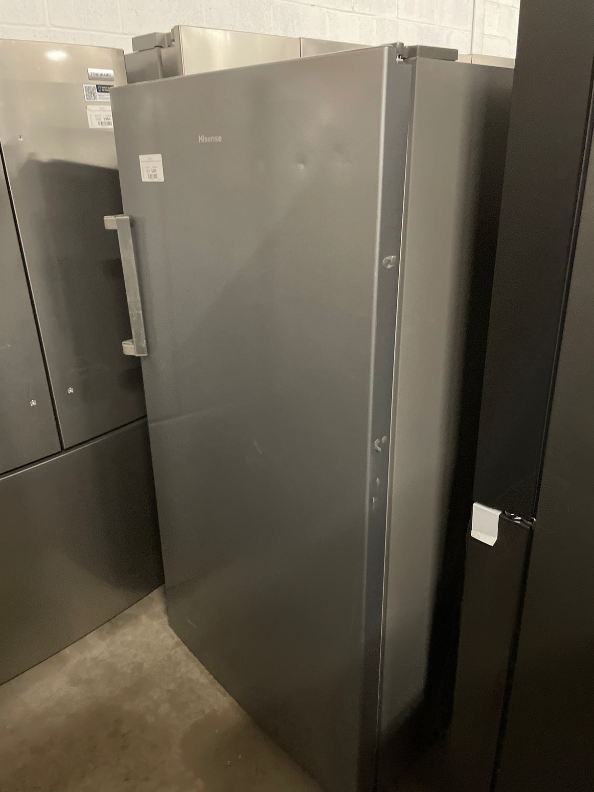 Hisense 17 cu. ft. Garage Ready Frost Free Convertible Upright Freezer with Seal Break Handle