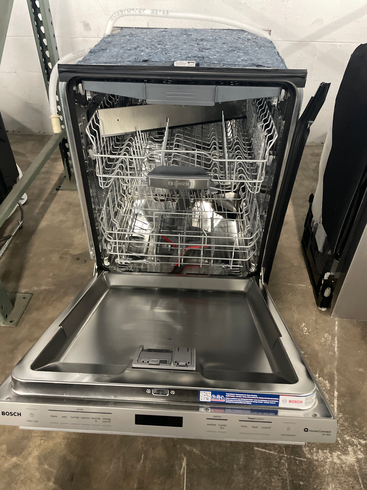 Bosch 800 Series Top Control Dishwasher with CrystalDry and TimeLight, 42dBA
