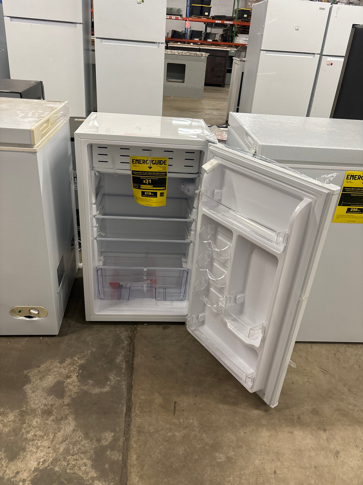 3.3 cu. ft. Mini Fridge in White