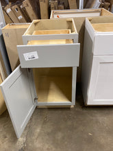 Load image into Gallery viewer, Avondale 18 in. W x 24 in. D x 34.5 in. H Ready to Assemble Plywood Shaker Base Kitchen Cabinet in Dove Gray
