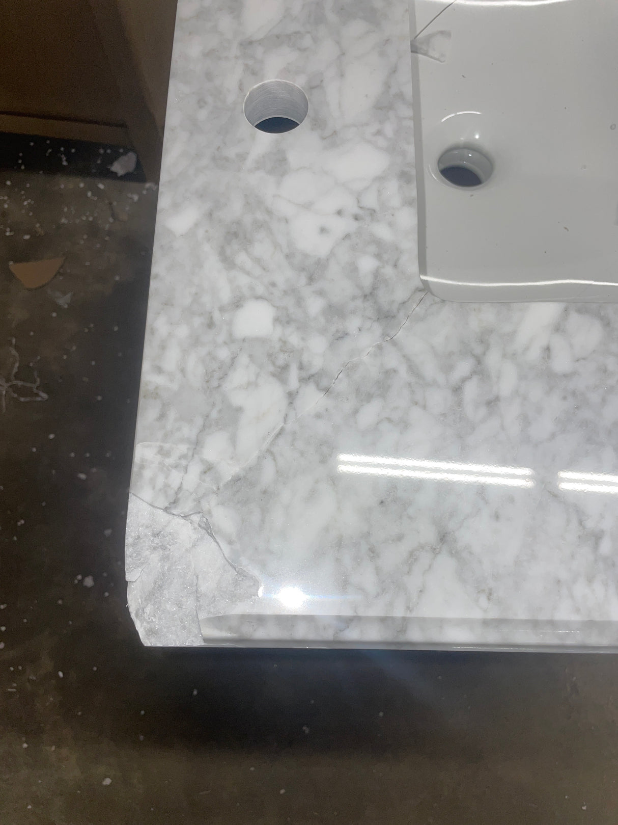 Caville 30 in. W x 22 in. D x 34 in. H Single Sink Bath Vanity in Almond Latte with Carrara Marble Top