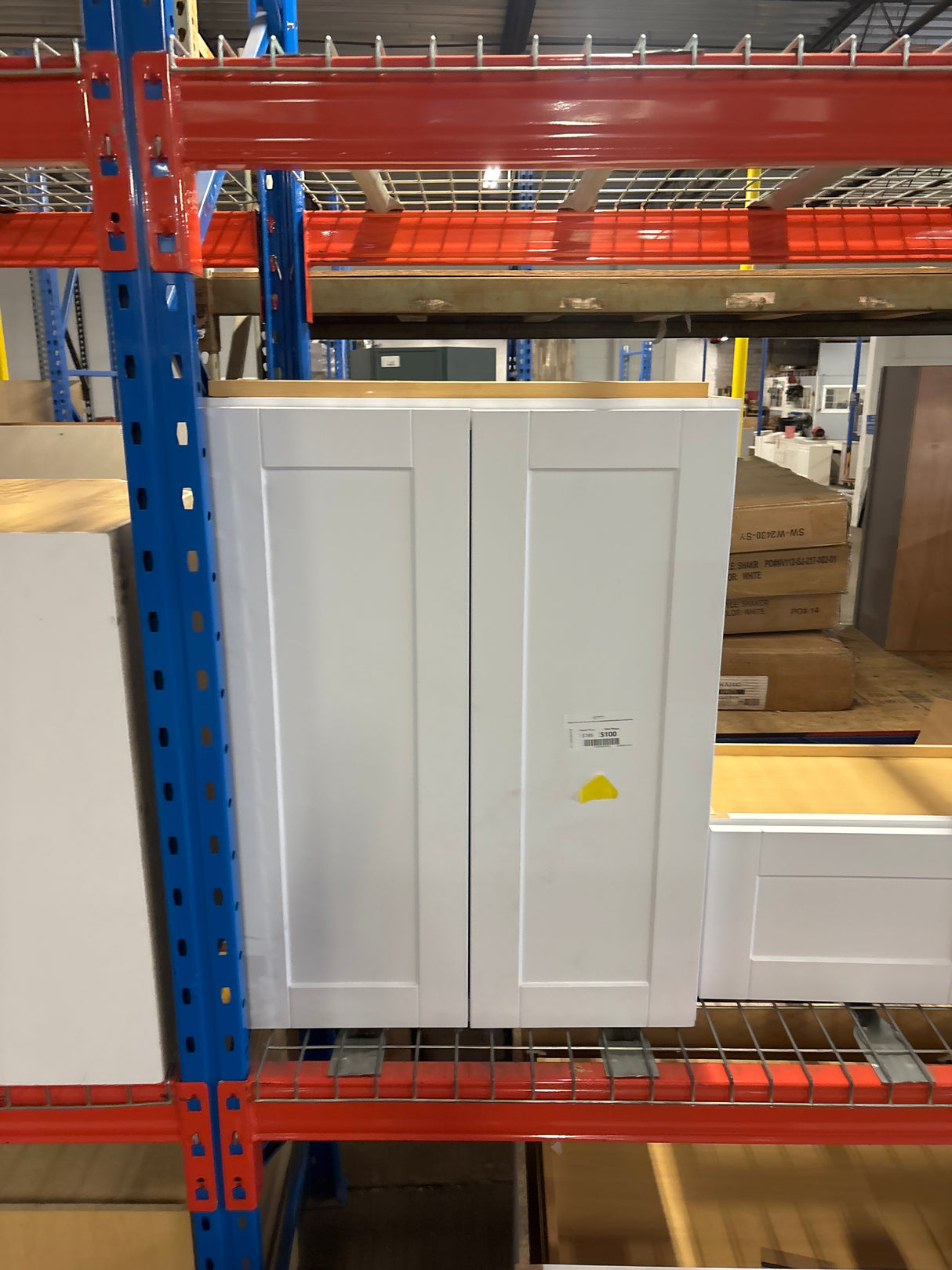 Shaker 27 in. W x 12 in. D x 36 in. H Assembled Wall Cabinet in Satin White