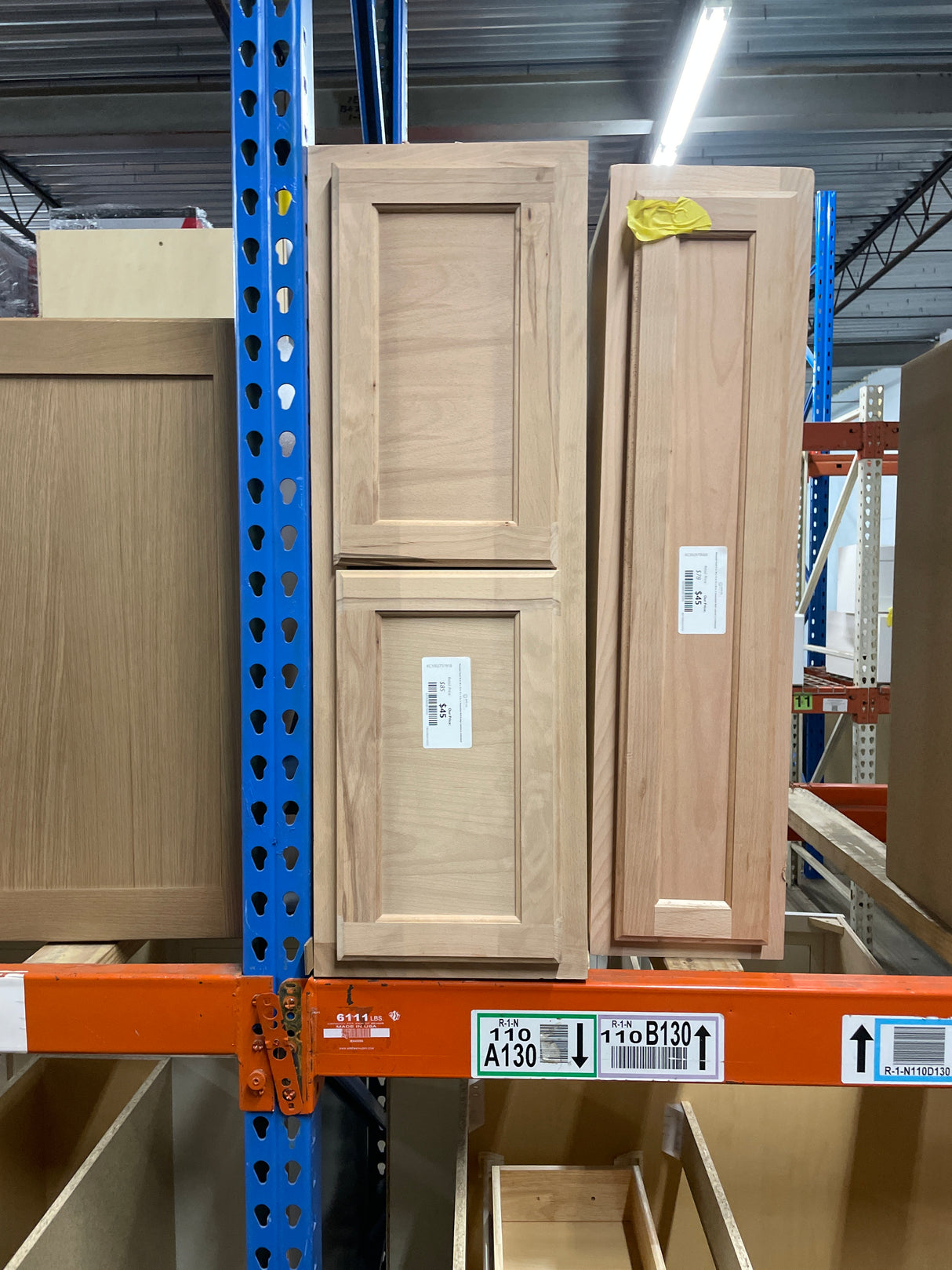 Recessed Panel 36 in. W x 12 in. D x 12 in. H Assembled Wall Bridge Cabinet in Unfinished