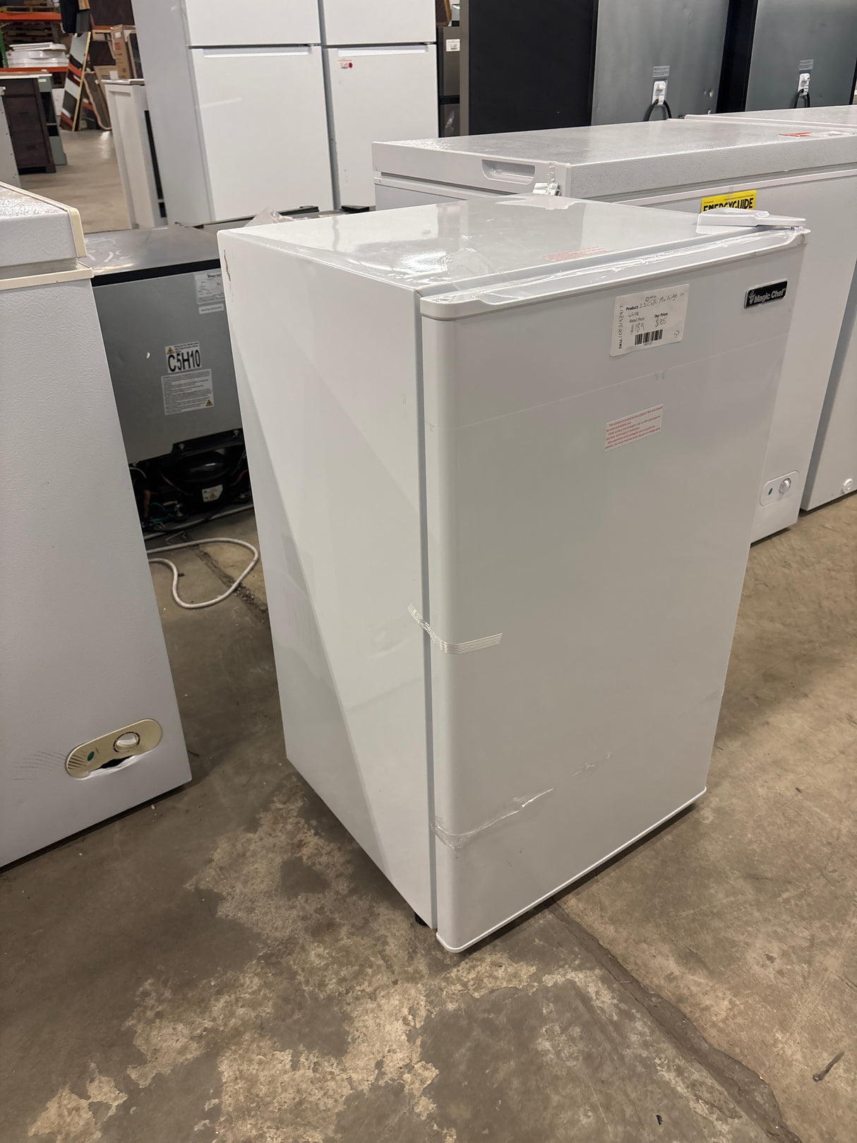 3.3 cu. ft. Mini Fridge in White