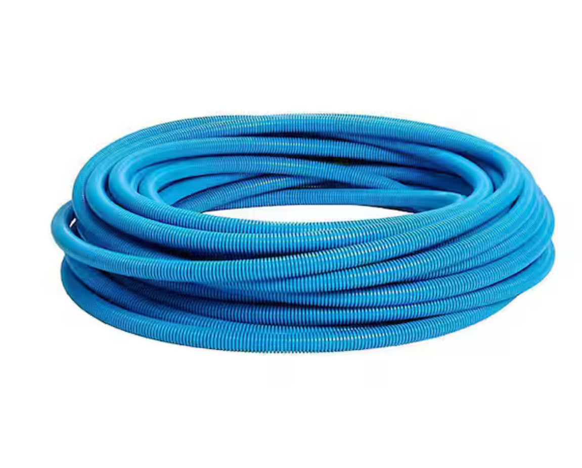 1/2 in. 200 ft. Electrical Nonmetallic Tubing Conduit Coil, Blue (12005-200)