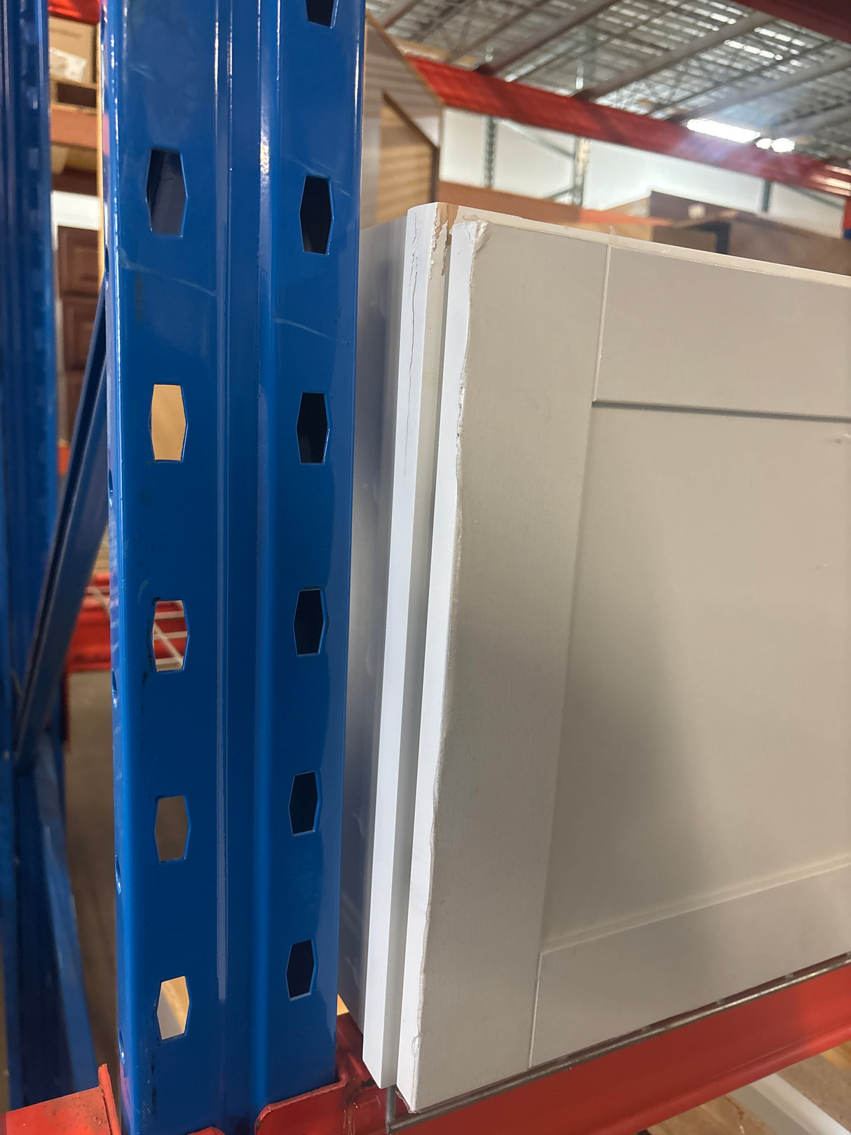 Westfield Feather White Shaker Stock Assembled Wall Kitchen Bridge Cabinet (36 in. W x 12 in. D x 14 in. H)