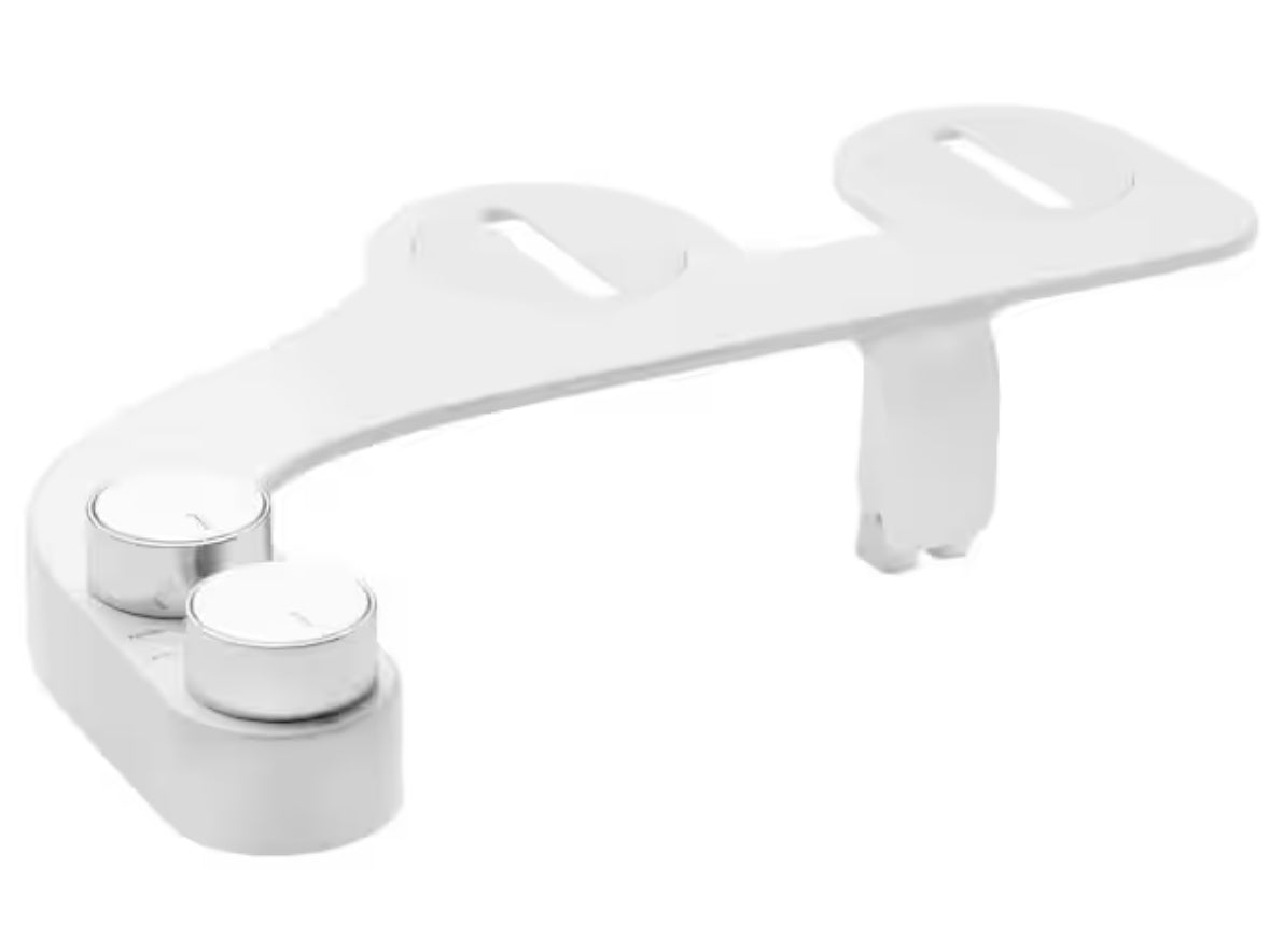 FreshSpa Comfort+ Non-Electric Dual Temperature Bidet Attachment in White