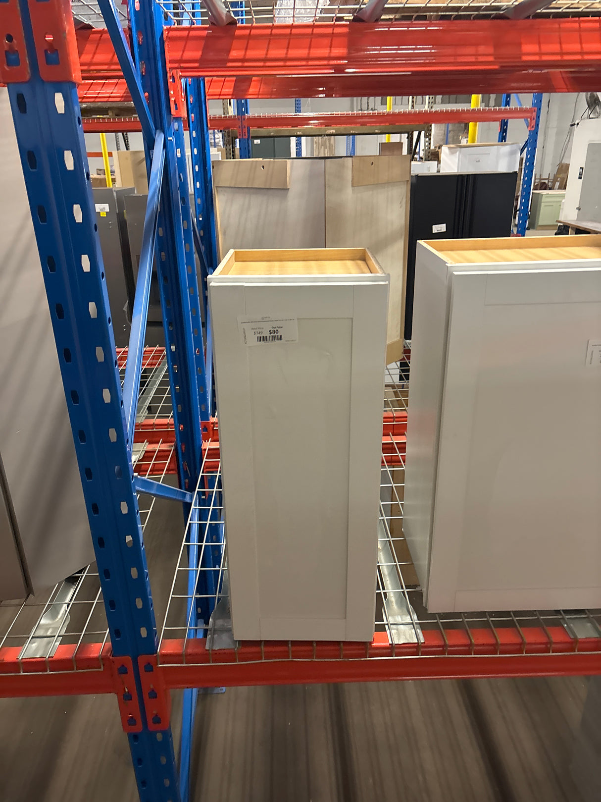 Westfield Feather White Shaker Stock Assembled Wall Kitchen Cabinet (12 in. W x 12 in. D x 30 in. H)