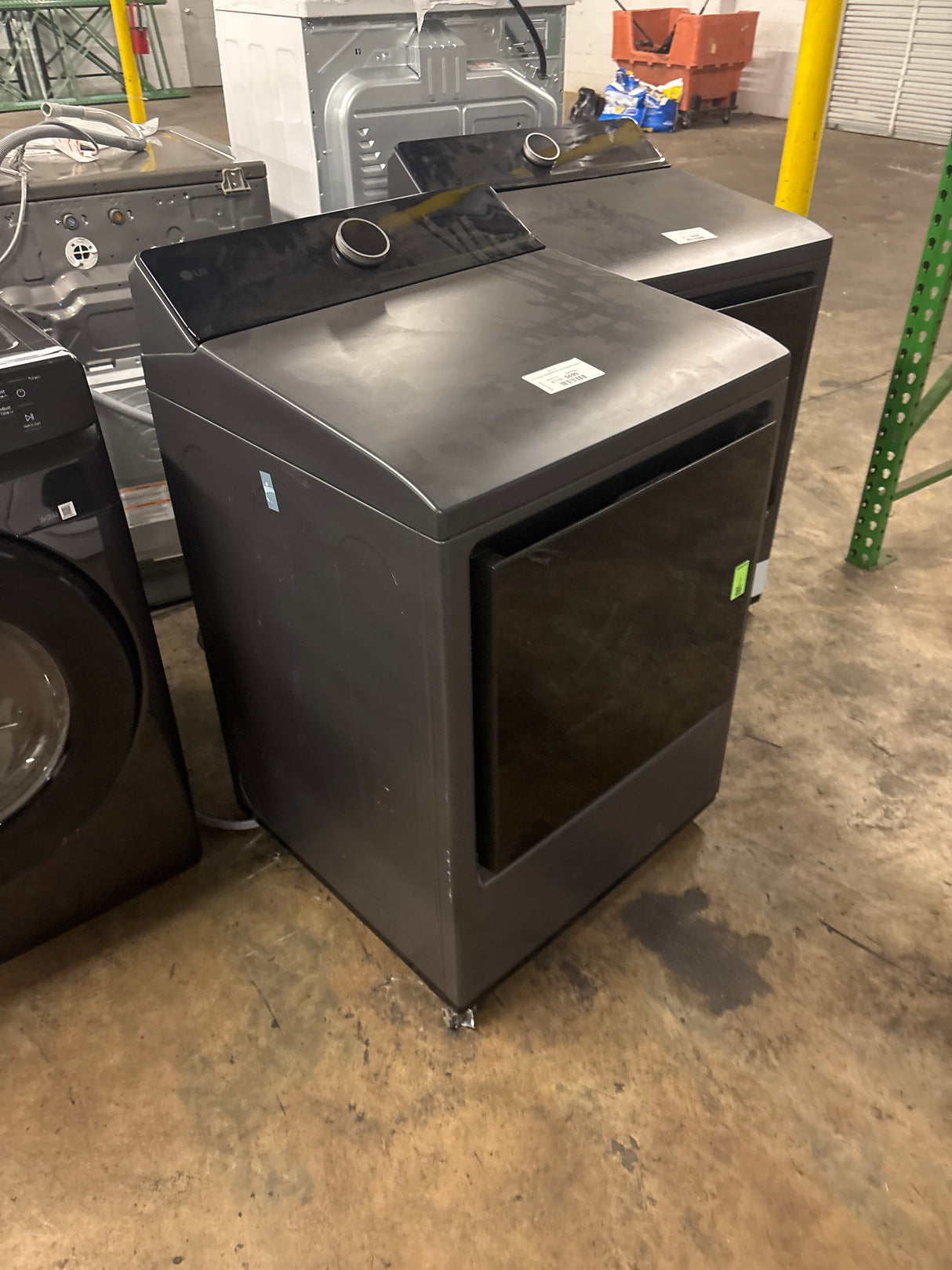 LG 7.3 cu. ft. Rear Control ELECTRIC Dryer with AI Sensing and TurboSteam