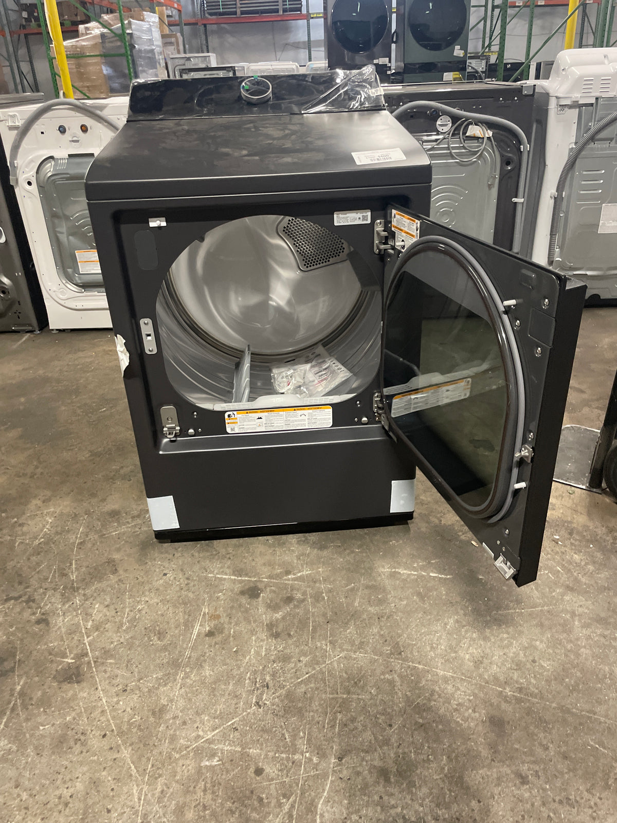 LG 7.3 cu. ft. Rear Control ELECTRIC Dryer with AI Sensing and TurboSteam