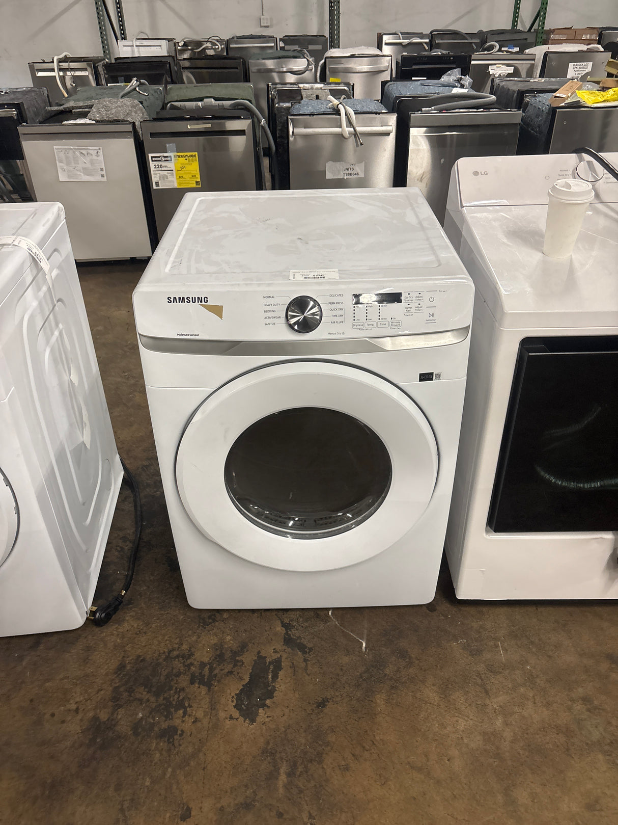 Samsung 7.5 cu. ft. ELECTRIC Dryer with Sensor Dry