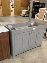Load image into Gallery viewer, Westcourt 48 in. W x 22 in. D x 34 in. H Bath Vanity Cabinet without Top in Sterling Gray
