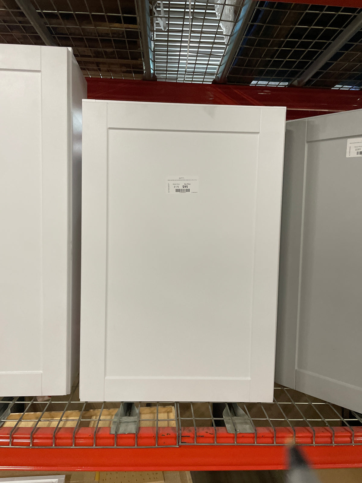Shaker Satin White Stock Assembled Wall Kitchen Cabinet (24 in. x 36 in. x 12 in.)