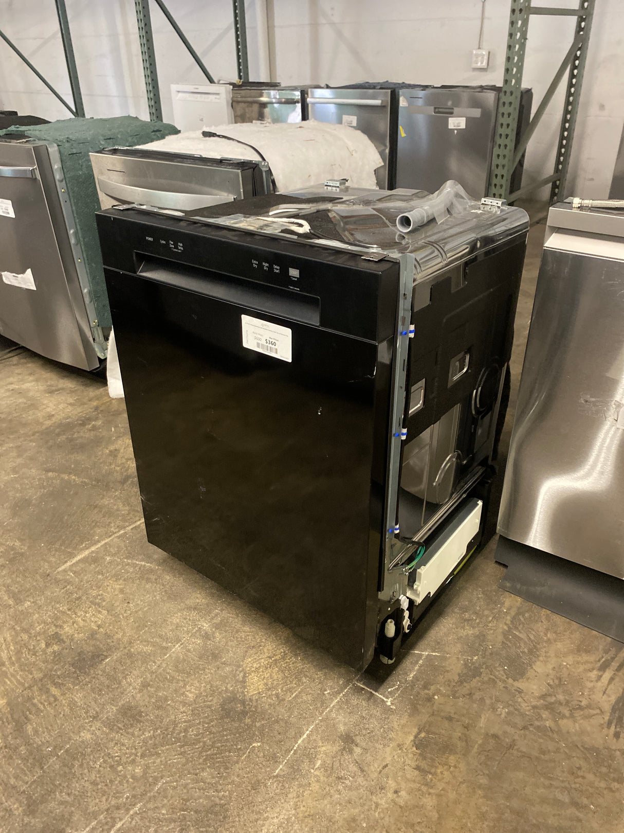 LG Front Control Dishwasher with NeveRust Stainless Steel Tub and Dynamic Dry