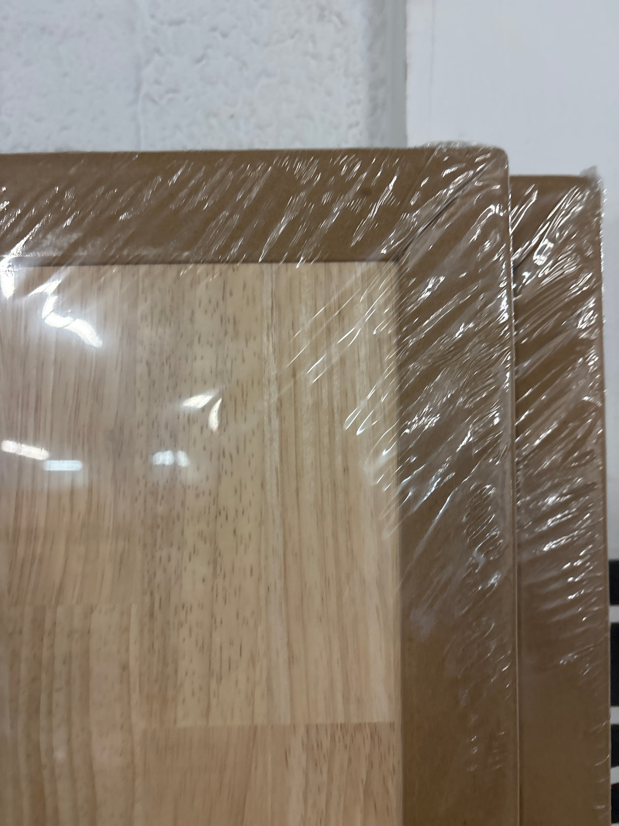 6 ft. L x 25 in. D Unfinished Hevea Solid Wood Butcher Block Countertop With Square Edge