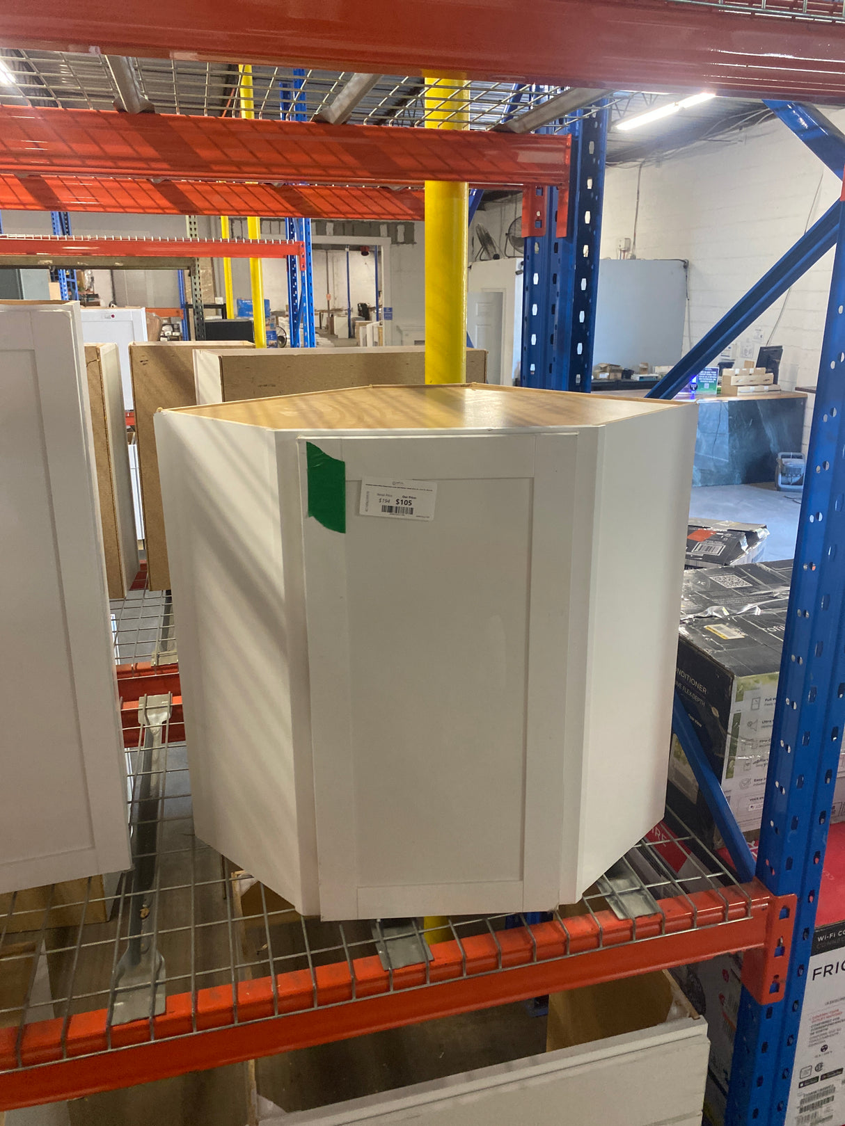 Westfield Feather White Shaker Stock Corner Wall Kitchen Cabinet (24 in. W x 12 in. D x 30 in. H)