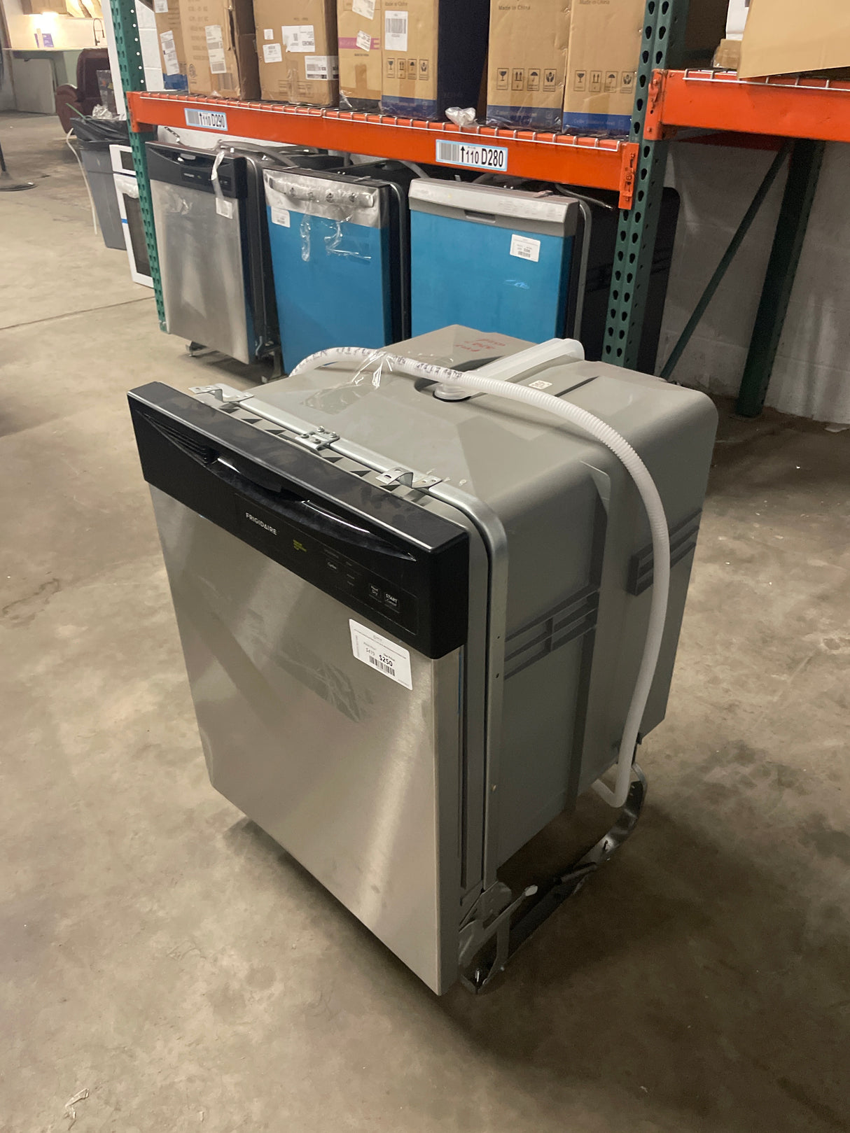 24 in. Front Control Smart Built-In Tall Tub 62 dBA Dishwasher in Stainless Steel
