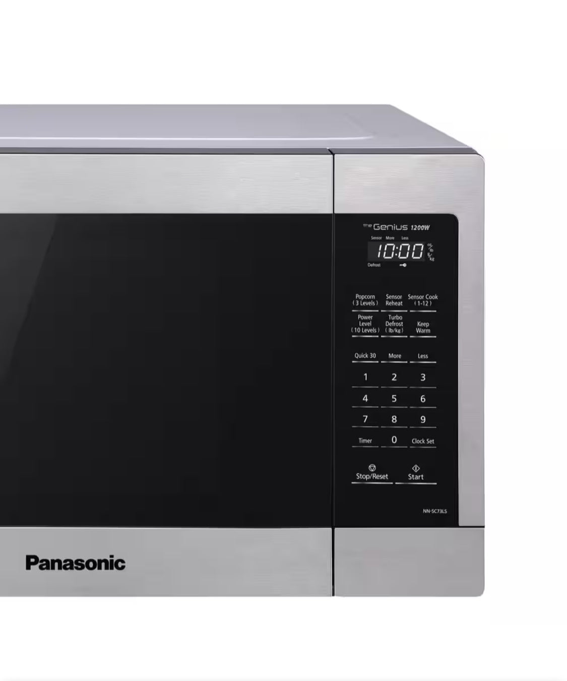 1.6 cu. ft. Countertop Microwave in Stainless Steel with Inverter Technology and Genius Sensor Cooking