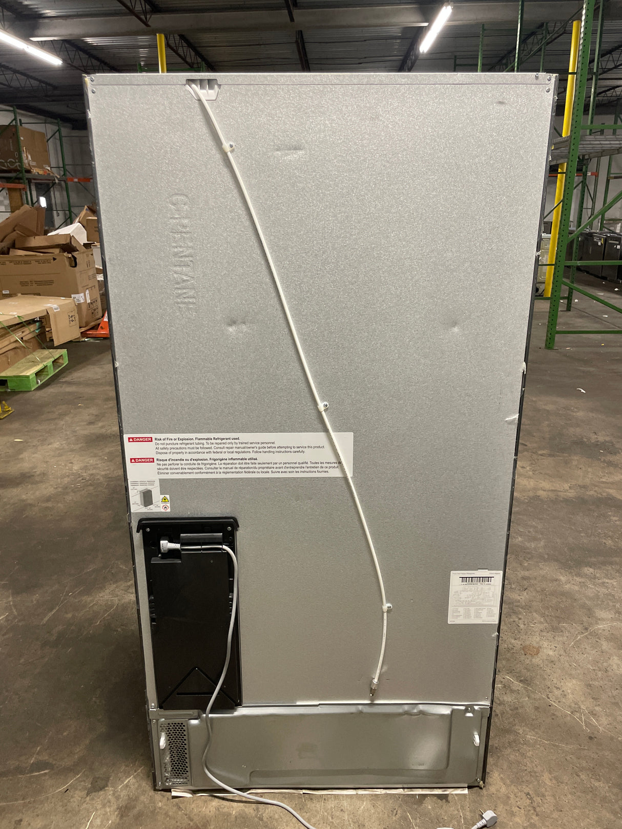 Bosch 100 Series 26 cu. ft. Bottom Mount French Door Refrigerator with External Water and Ice Dispenser