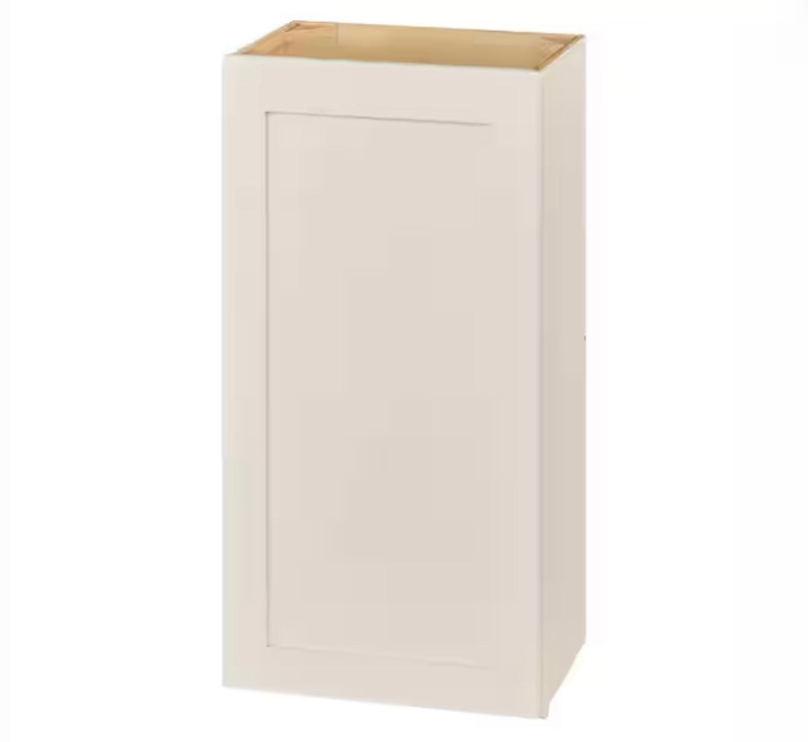 Avondale 18 in. W x 12 in. D x 36 in. H Ready to Assemble Plywood Shaker Wall Kitchen Cabinet in Antique White