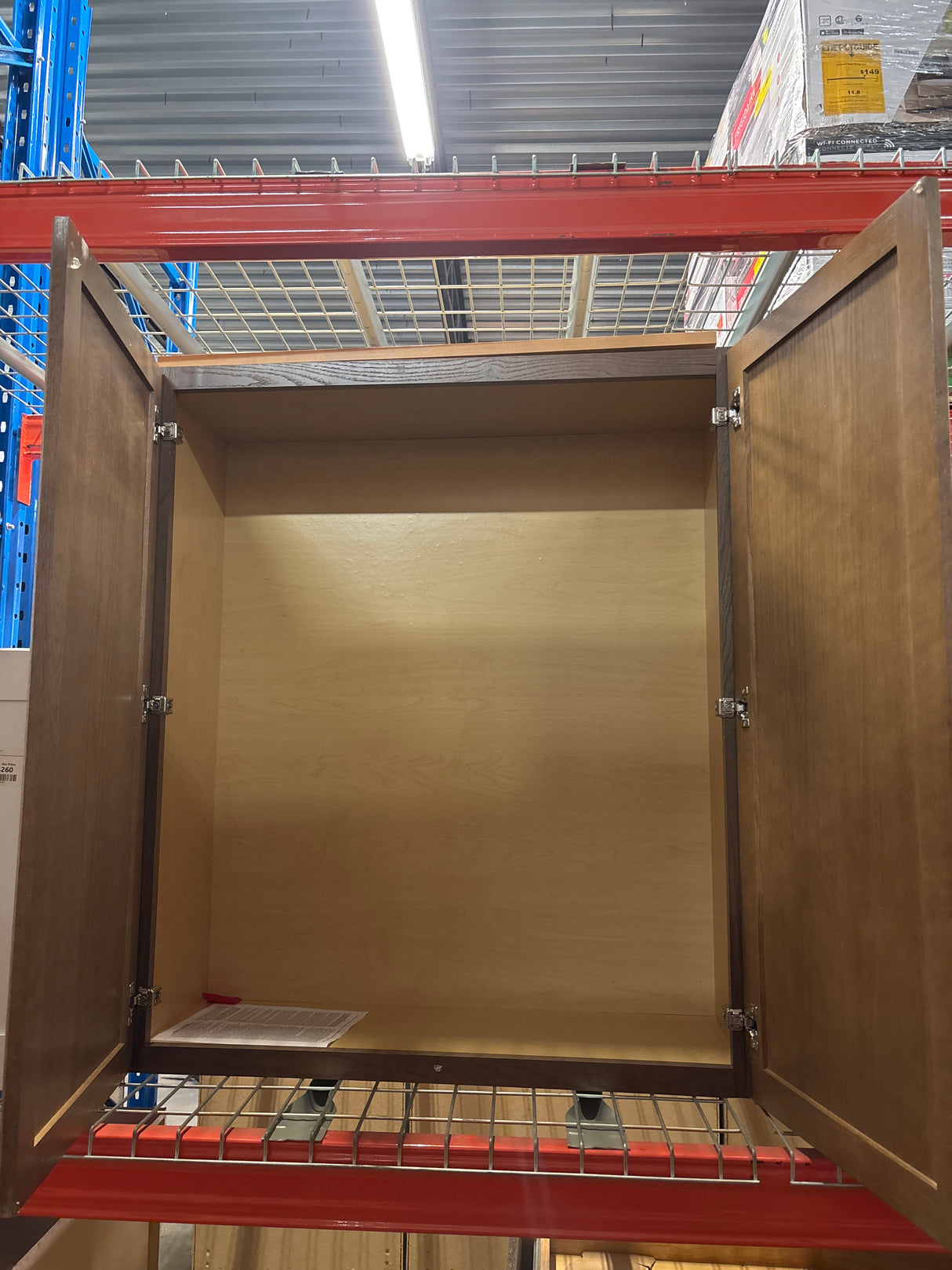 Sinclair 36 in. W x 12 in. D x 42 in. H Assembled Wall Cabinet in Shaker Saddle Oak