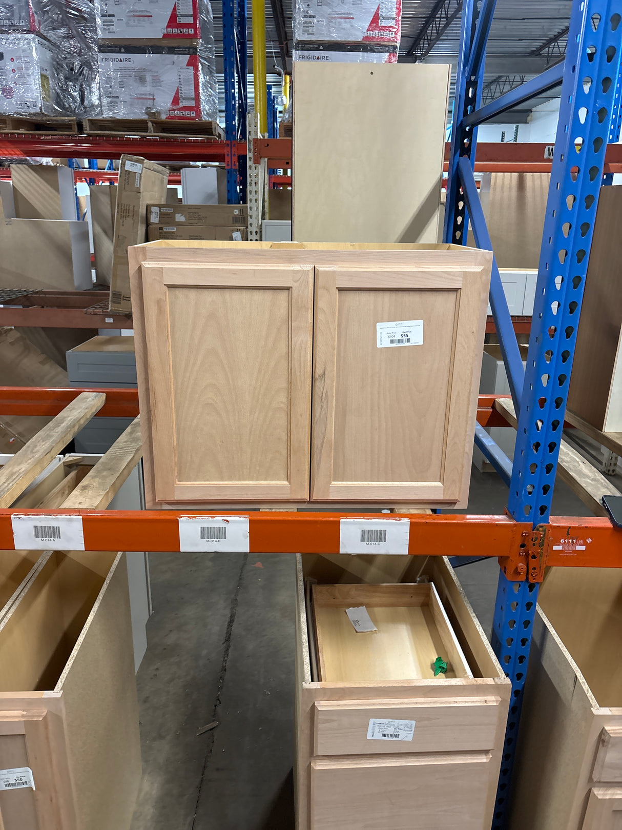 Recessed Panel 30 in. W x 12 in. D x 24 in. H Assembled Wall Bridge Cabinet in Unfinished