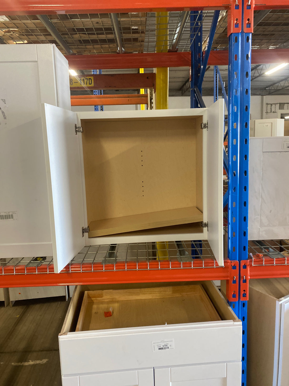 Arlington Vesper White Plywood Shaker Stock Assembled Wall Kitchen Cabinet Soft Close 30 in. W x 12 in. D x 30 in. H