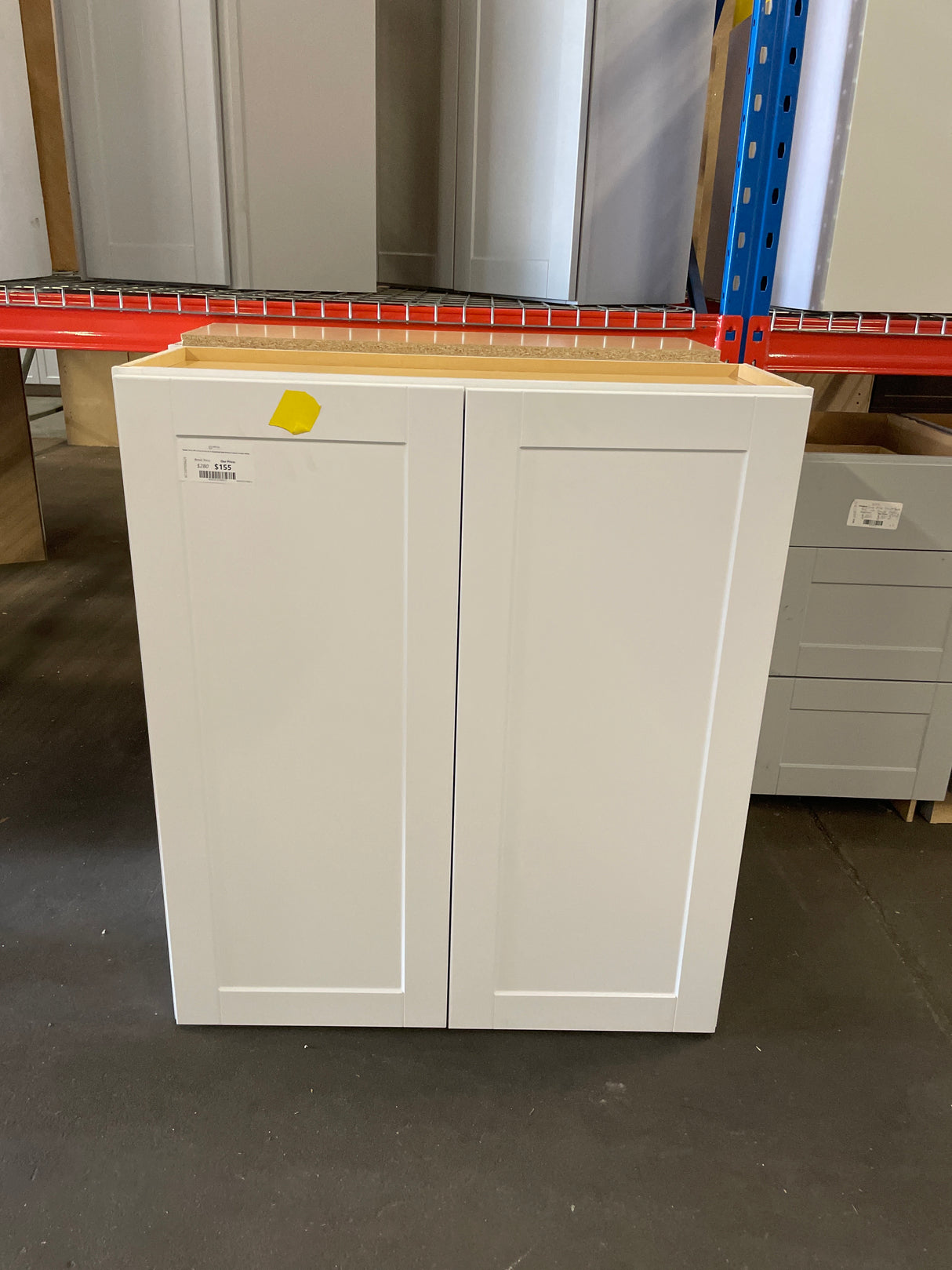 Shaker 36 in. W x 12 in. D x 42 in. H Assembled Wall Kitchen Cabinet in Satin White