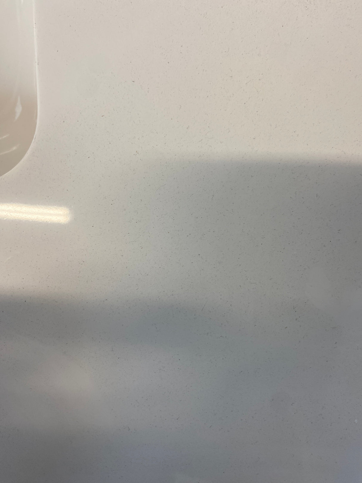 30w x 19 D Ceramic Vanity Top in white .