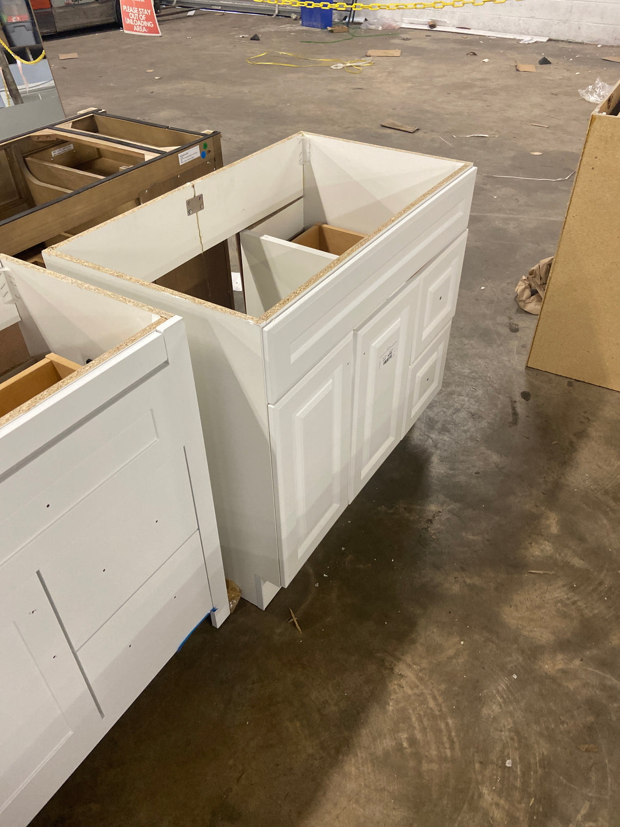 Glensford 36 in. W x 21.65 in. D x 34.21 in. H Bath Vanity Cabinet Only in White