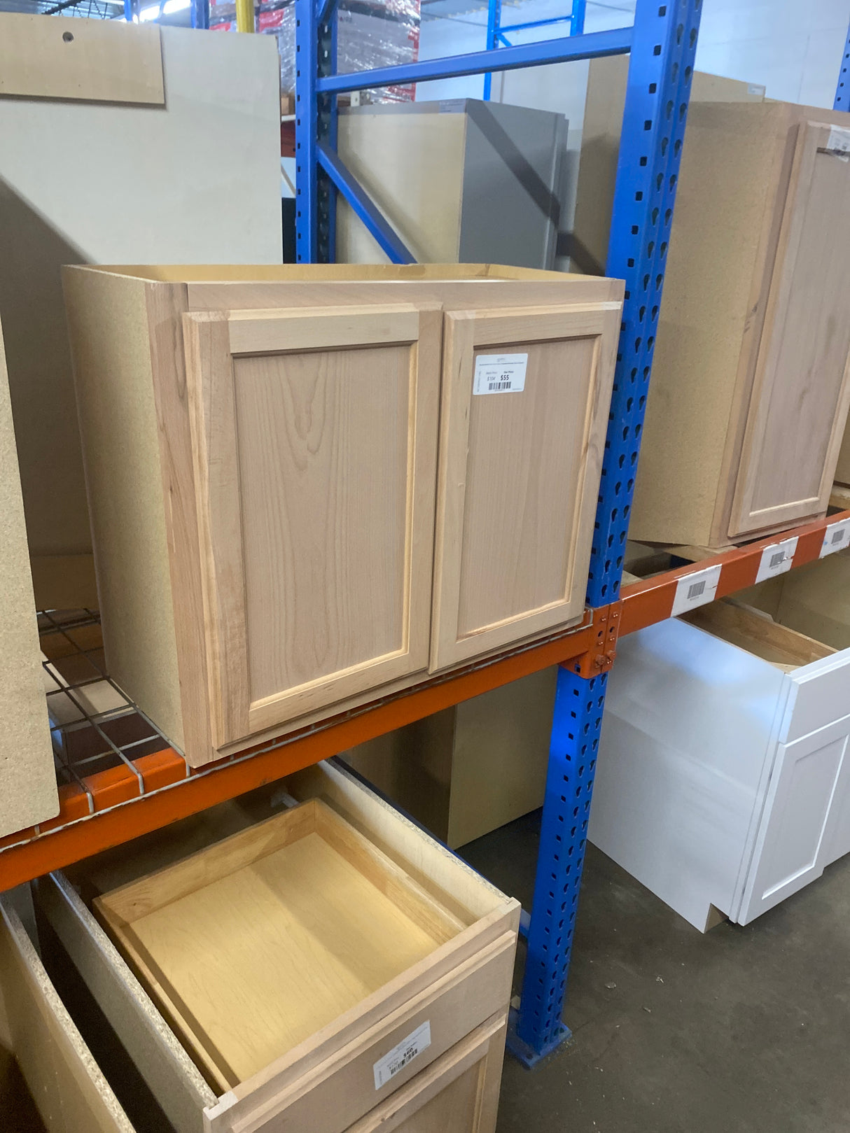 Recessed Panel 30 in. W x 12 in. D x 24 in. H Assembled Wall Bridge Cabinet in Unfinished