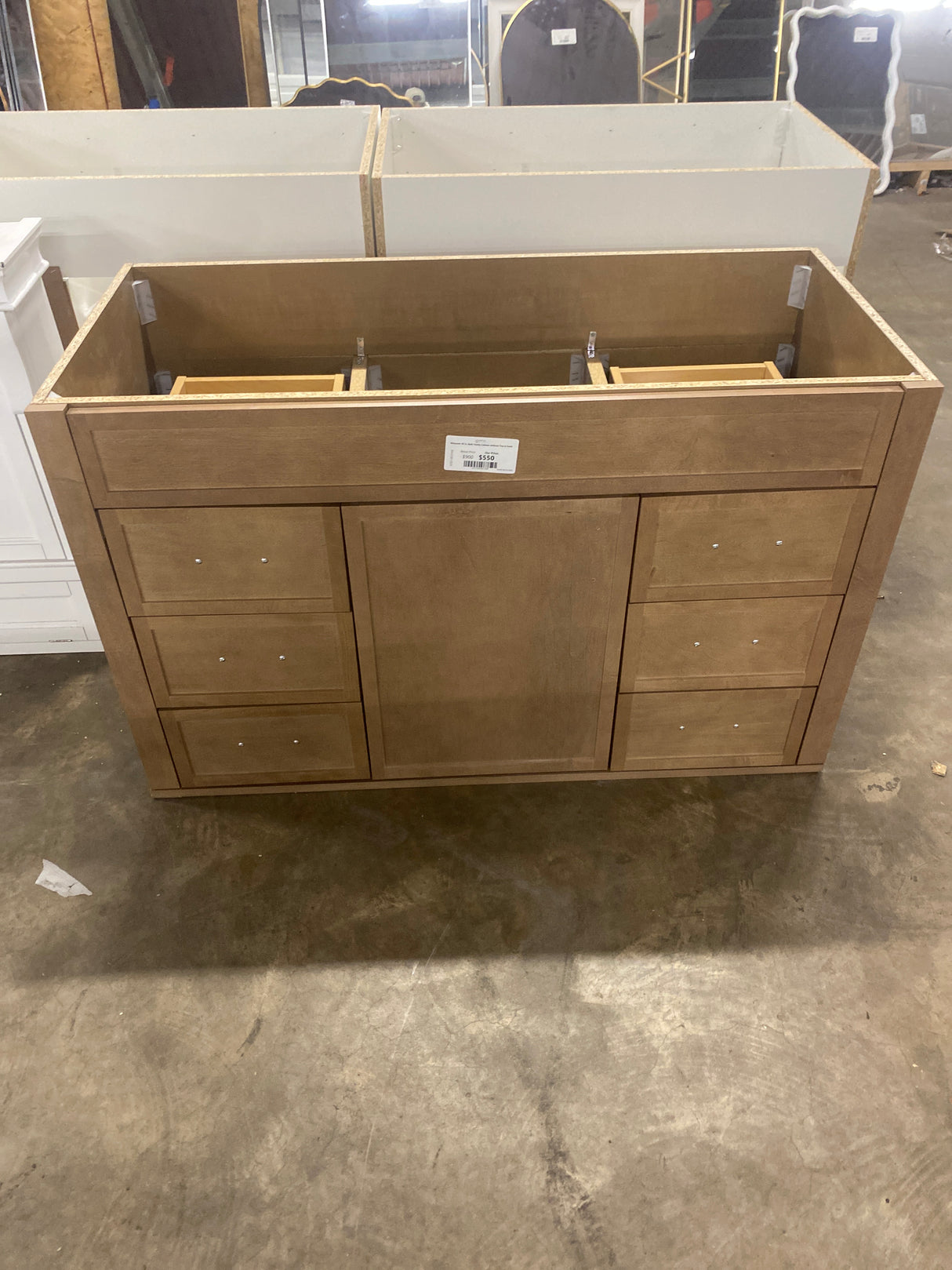 Winsome 48 in. Bath Vanity Cabinet without Top in Sand