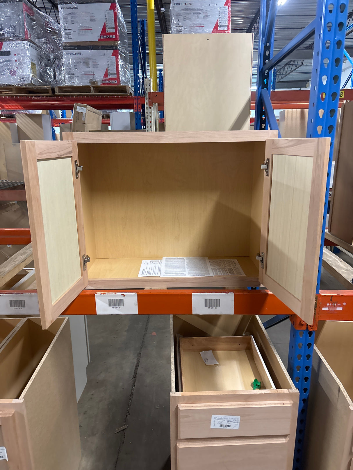 Recessed Panel 30 in. W x 12 in. D x 24 in. H Assembled Wall Bridge Cabinet in Unfinished