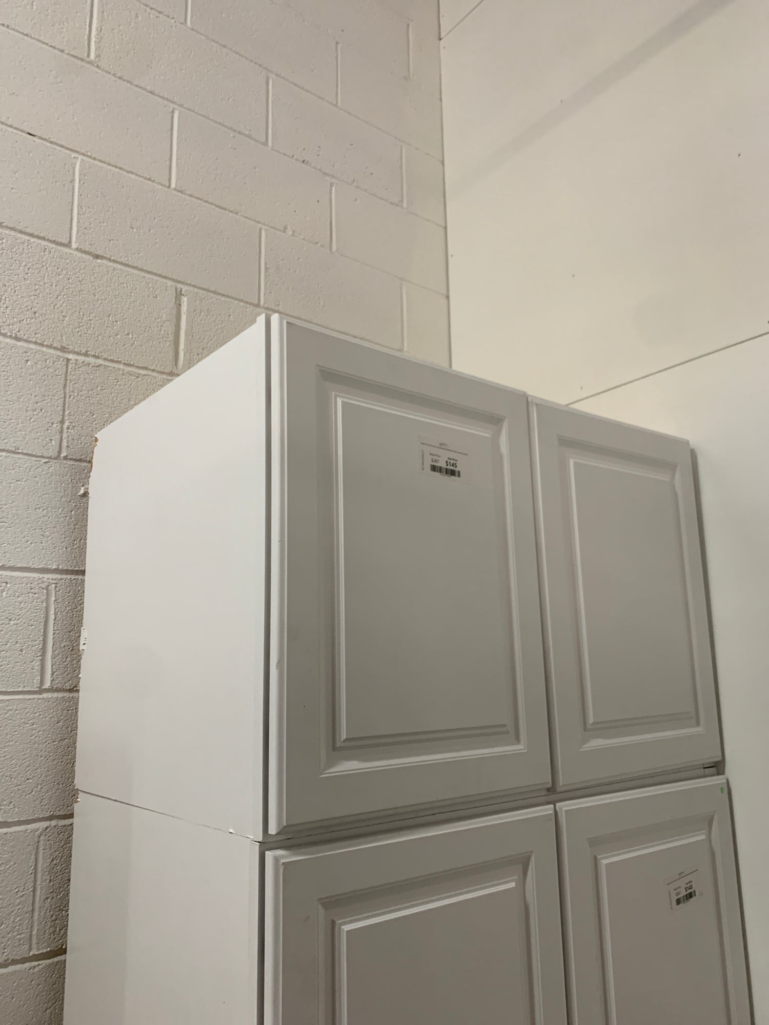 Hampton 36in. W x 24 in. D x 24 in. H Assembled Deep Wall Bridge Kitchen Cabinet in Satin White with Shelf