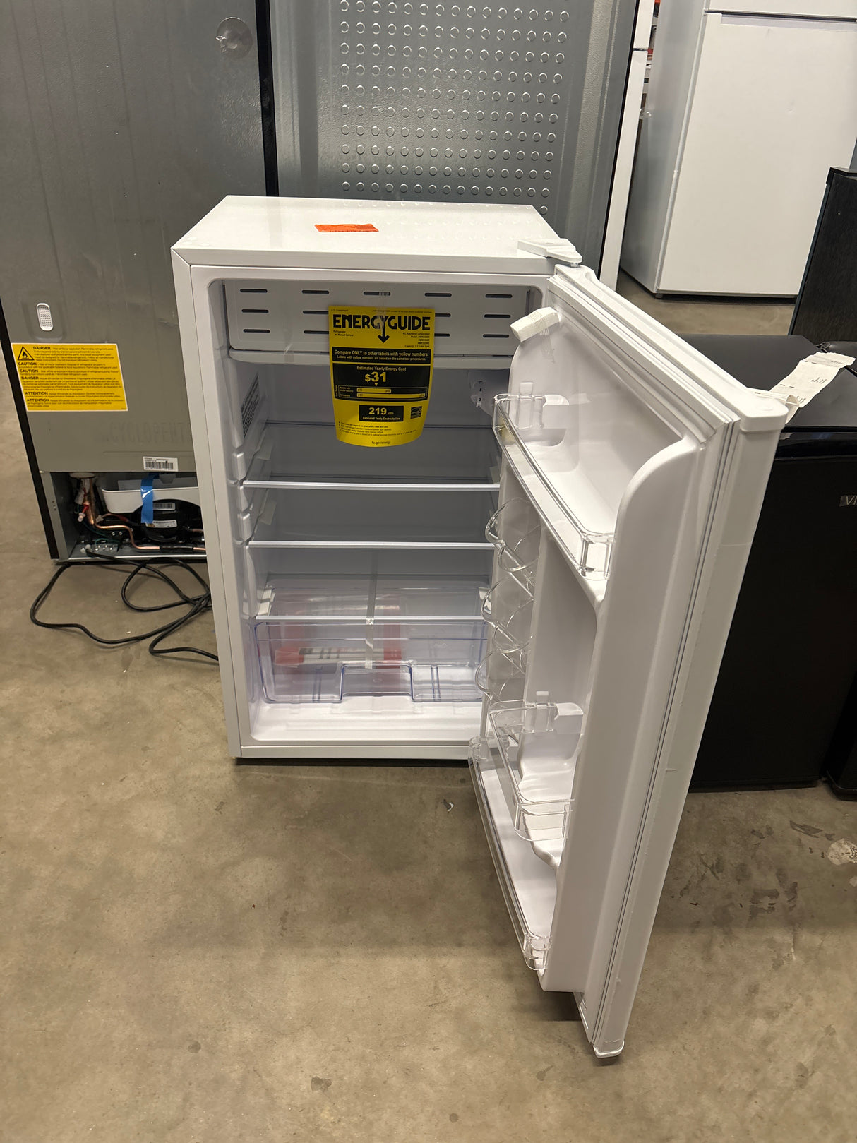 3.3 cu. ft. Mini Fridge in White