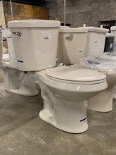 Load image into Gallery viewer, 2-piece 1.28 GPF High Efficiency Single Flush Elongated Toilet in Biscuit
