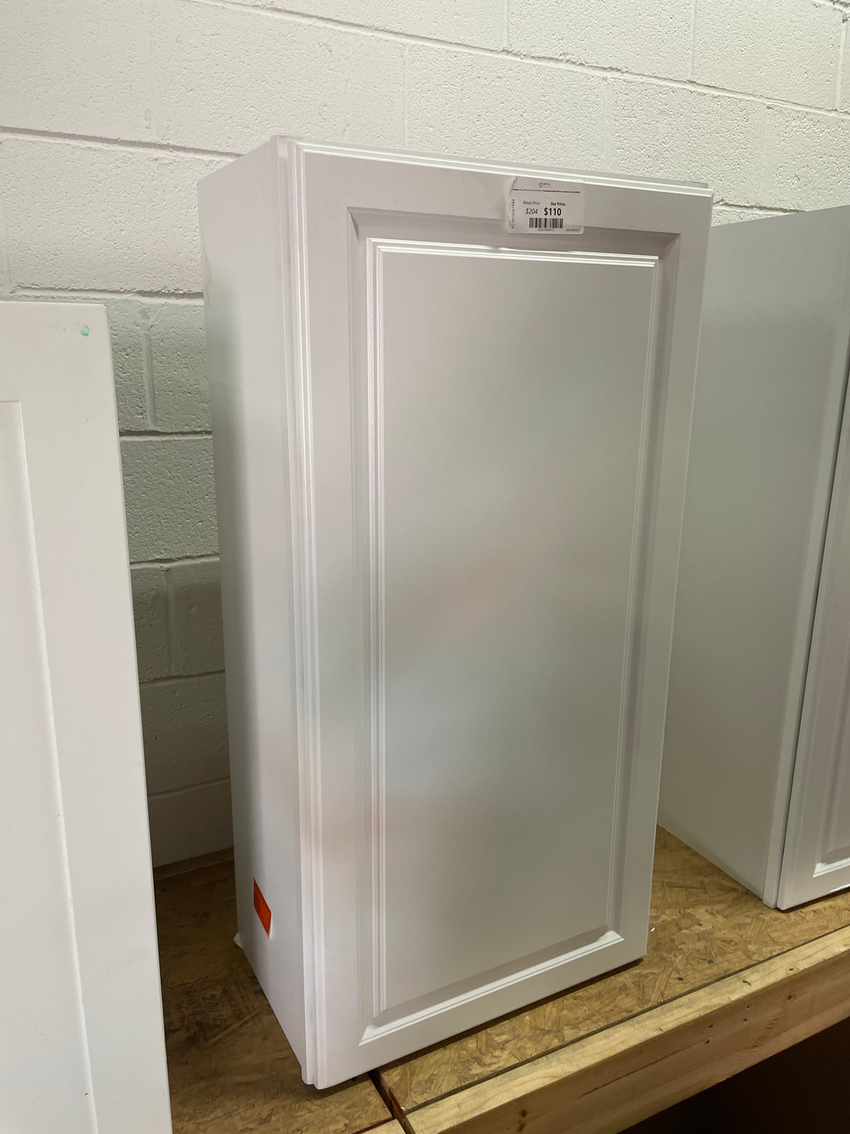 Hampton 21 in. W x 12 in. D x 42 in. H Assembled Wall Kitchen Cabinet in Satin White
