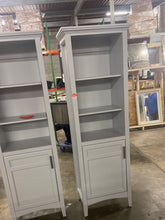 Load image into Gallery viewer, Sassy Linen Cabinet in Gray (24in W 16D 72H)
