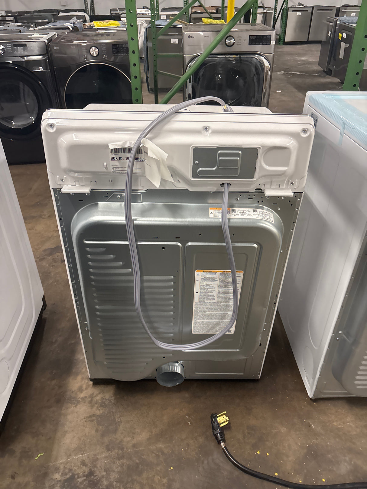 LG 7.3 cu. ft. Electric Rear Control Dryer with ThinQ Smart Features