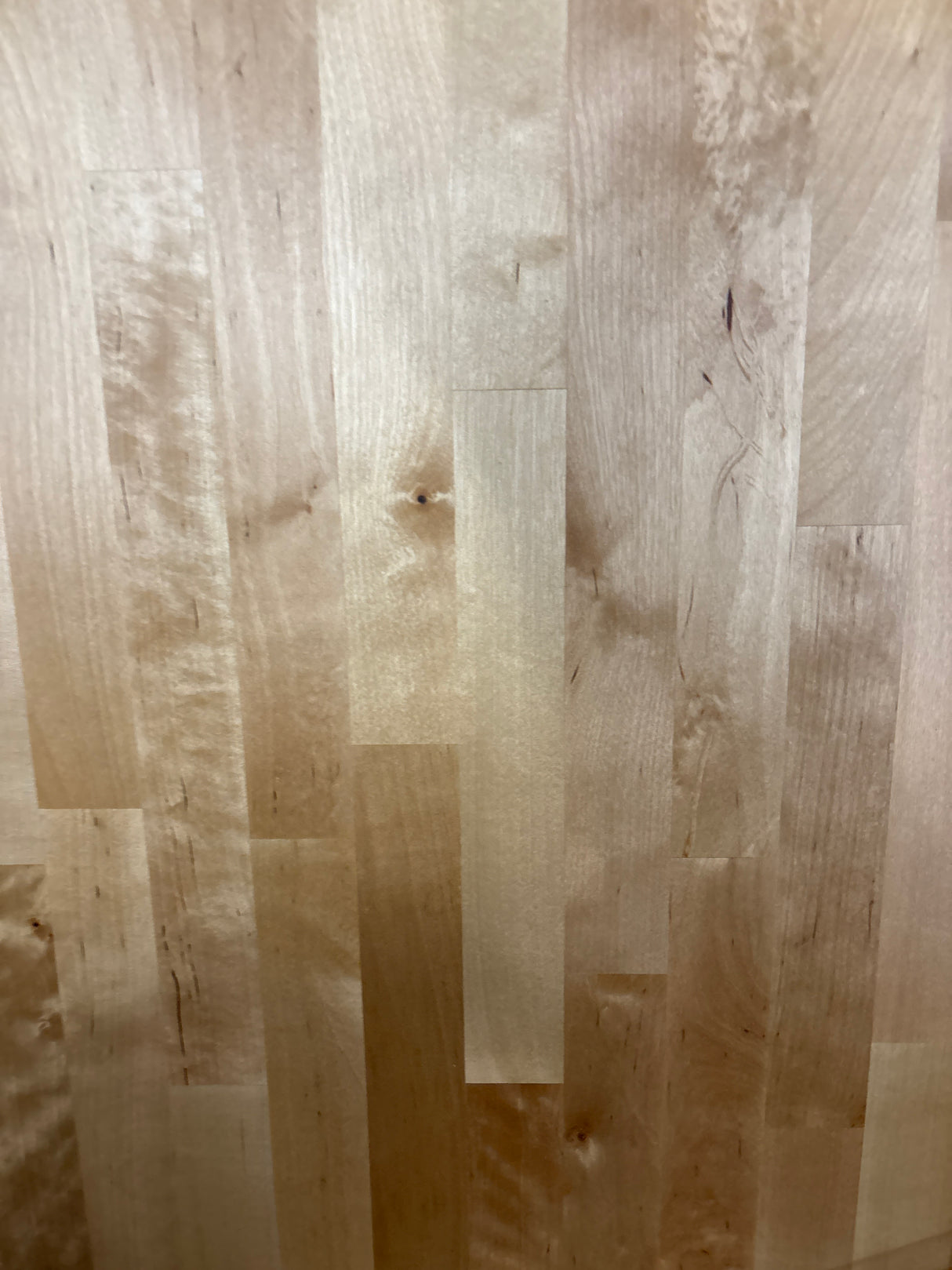5 ft. L x 30 in. D Finished Engineered Birch Butcher Block Desktop Countertop
