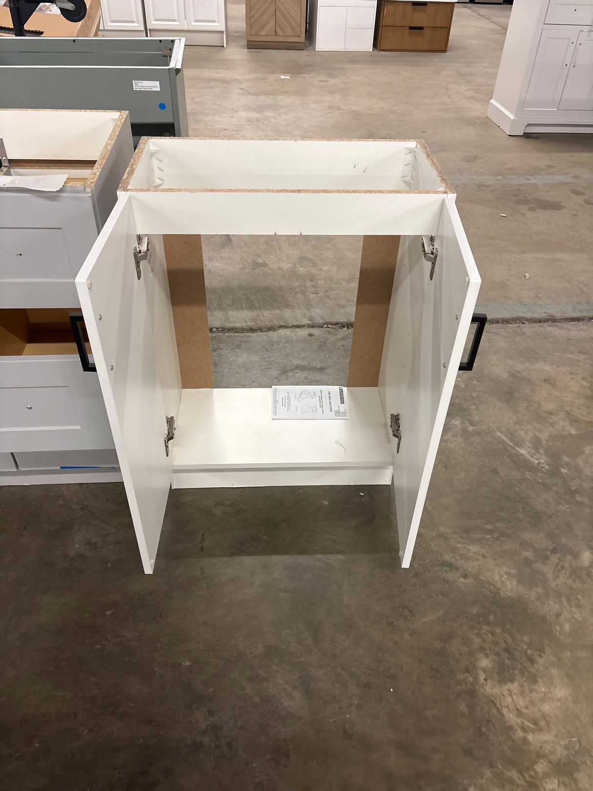 Penlee 25 in. Single Sink White Bath Vanity without Top