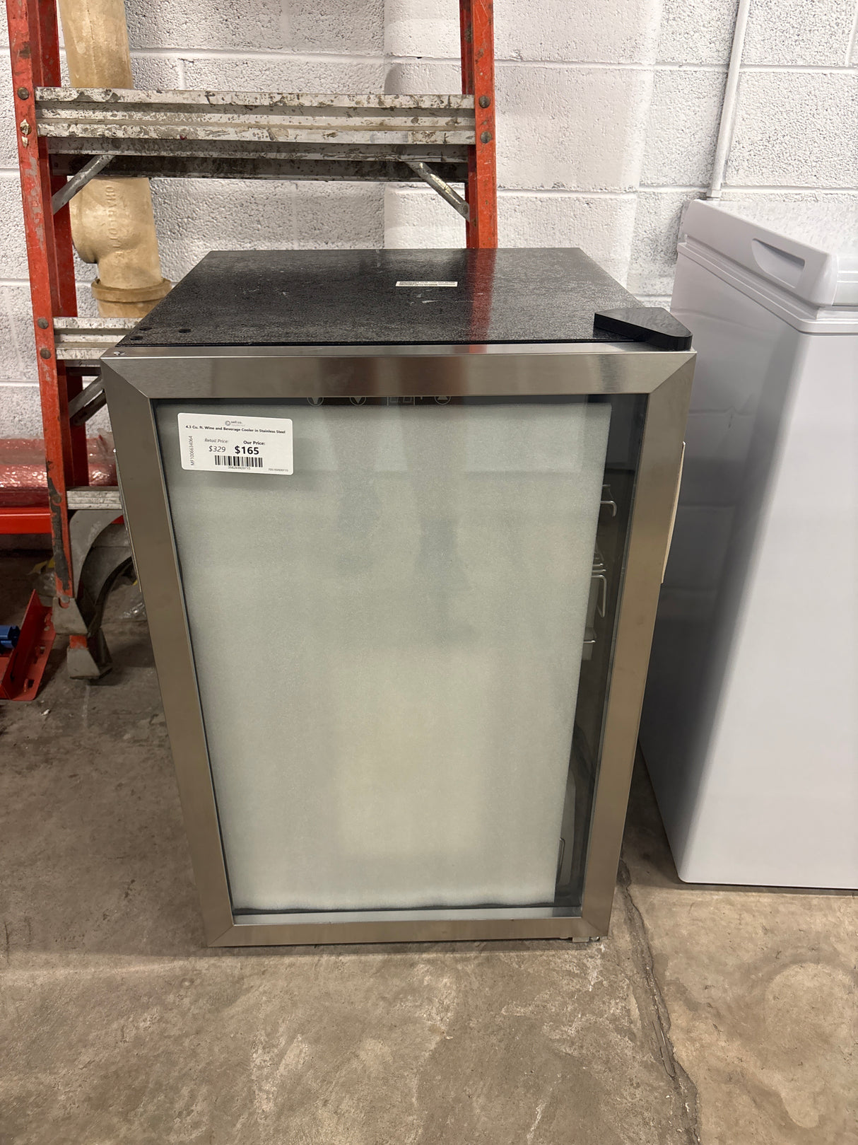 4.3 Cu. ft. Wine and Beverage Cooler in Stainless Steel