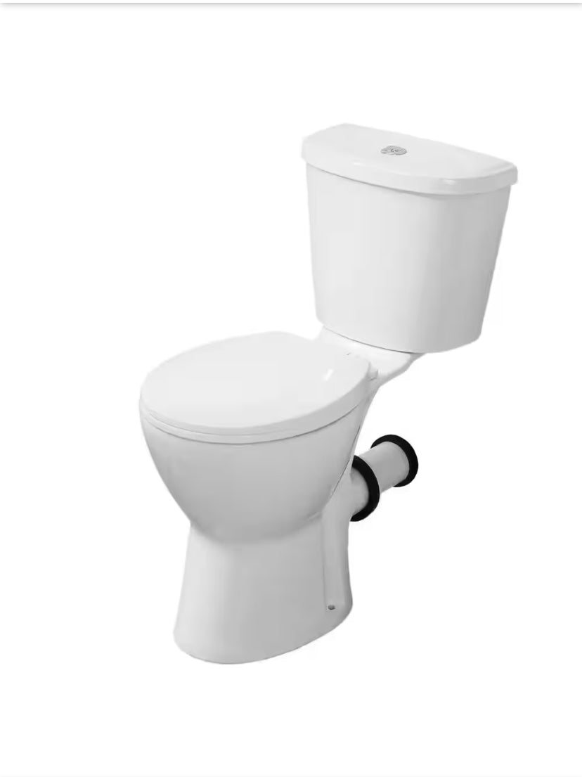 Cadet 3 Tall Height 2-Piece 1.0/1.6 GPF Dual Flush Round Toilet in White