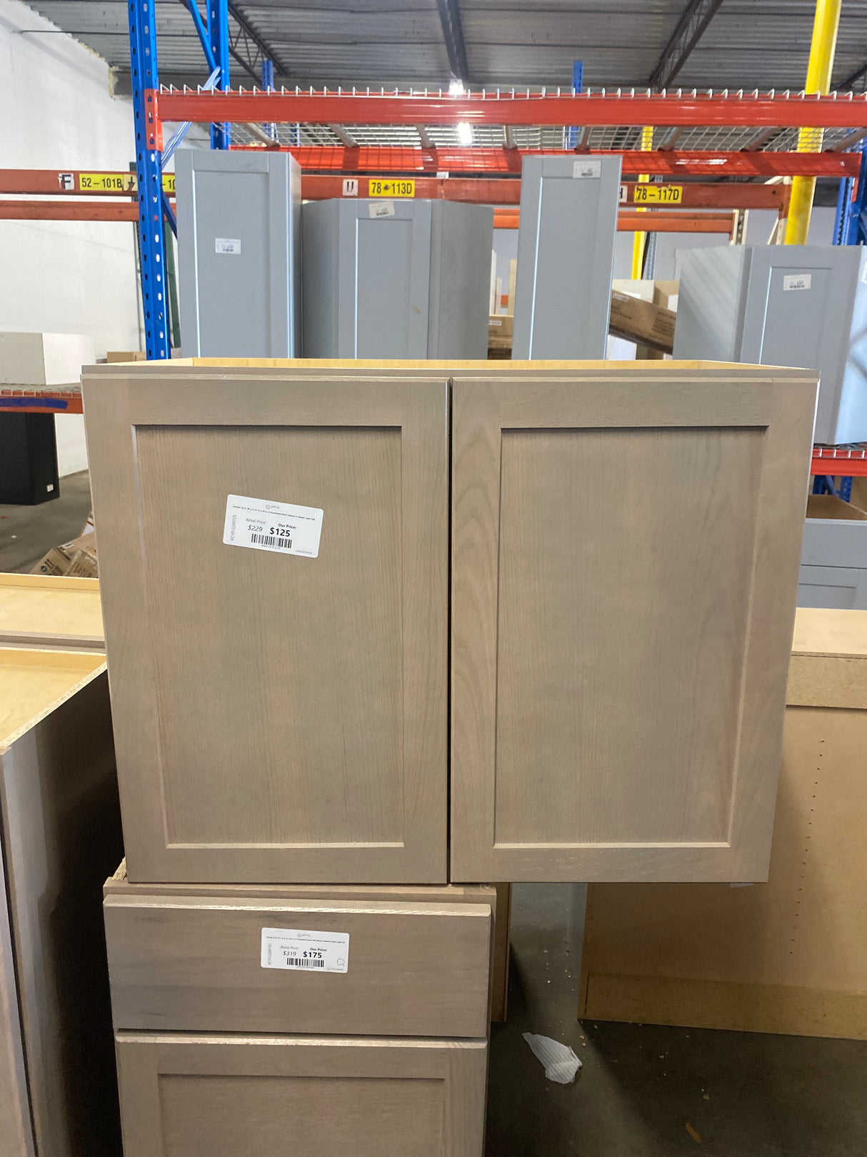 Sinclair 36 in. W x 12 in. D x 30 in. H Assembled Wall Cabinet in Shaker Light Oak