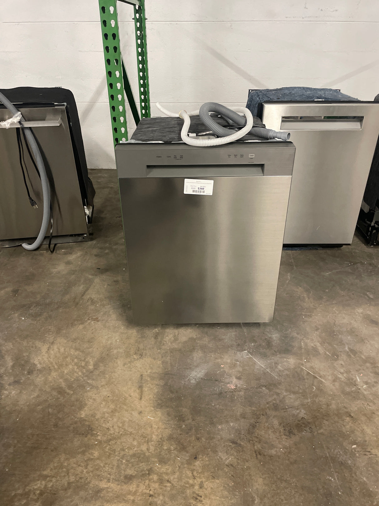 LG Front Control Dishwasher with NeveRust Stainless Steel Tub and Dynamic Dry