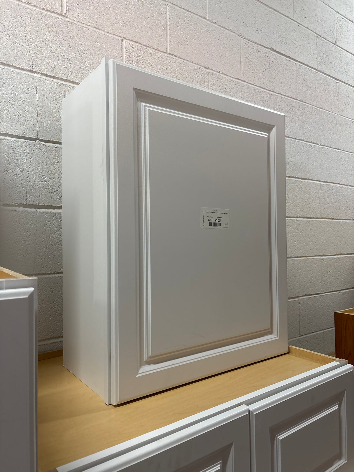 Shaker 24 in. W x 12 in. D x 30 in. H Assembled Wall Cabinet in Satin White