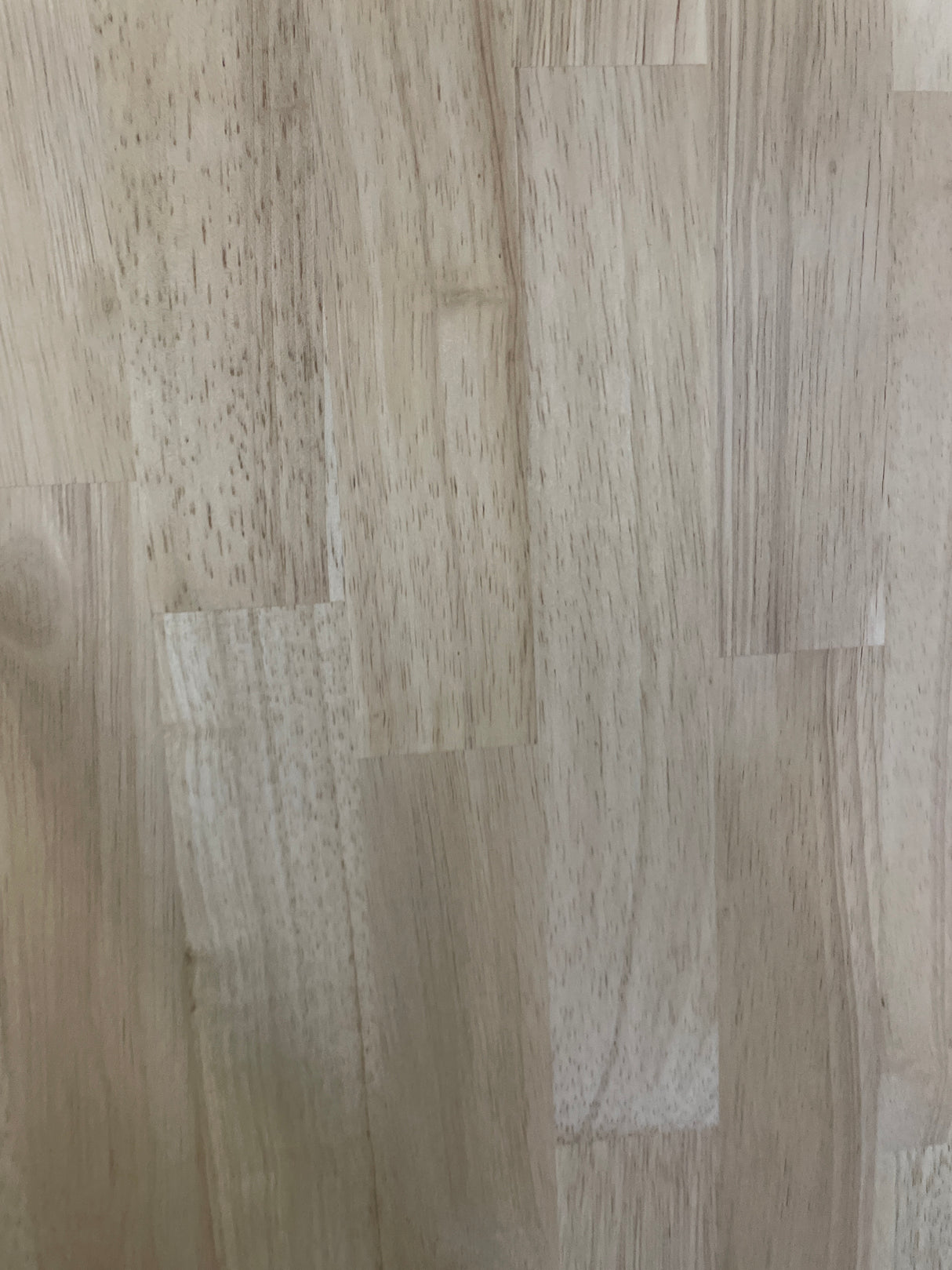 6 ft. L x 39 in. D Unfinished Hevea Butcher Block Island Countertop in With Standard Edge