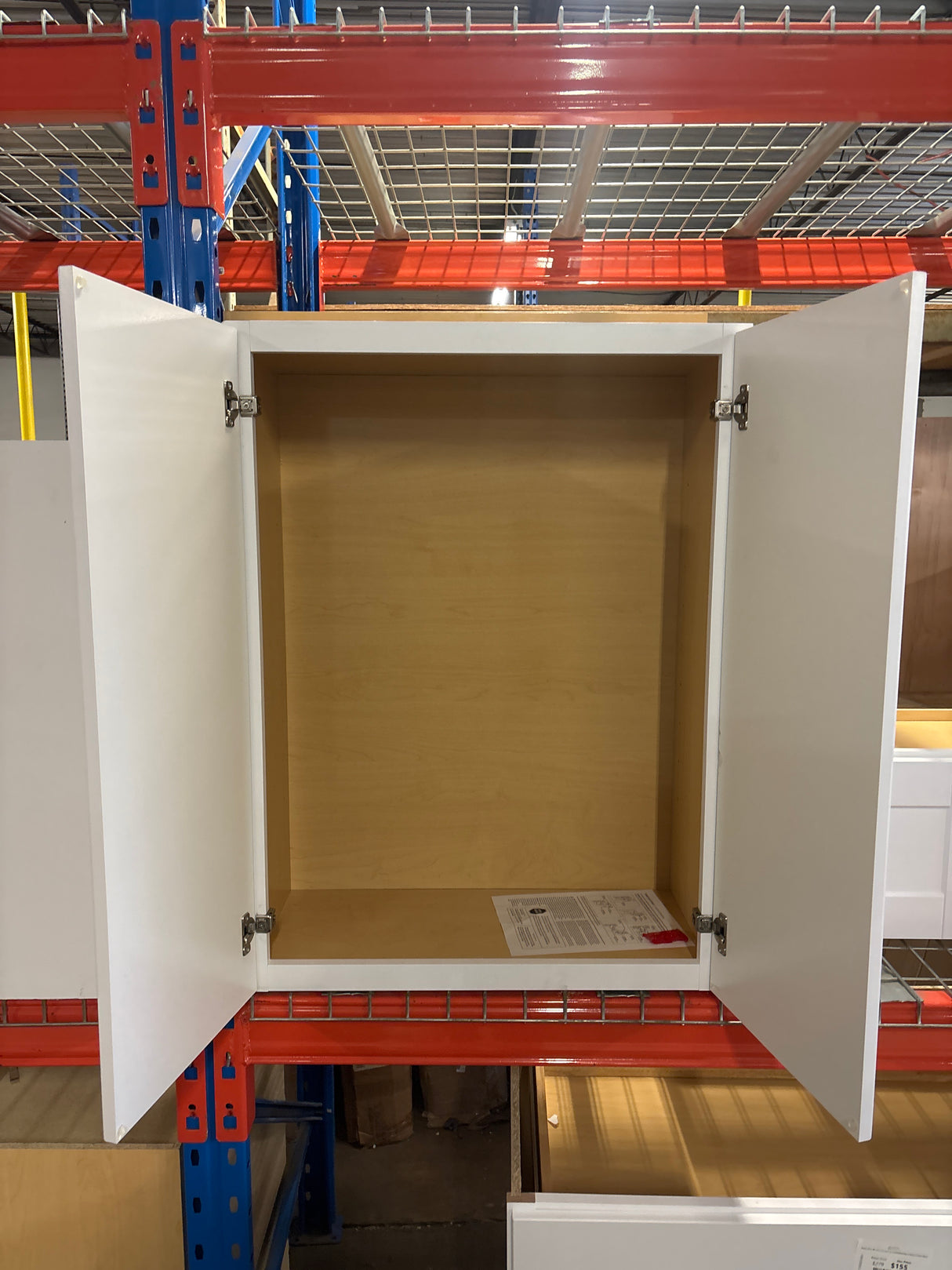 Shaker 27 in. W x 12 in. D x 36 in. H Assembled Wall Cabinet in Satin White