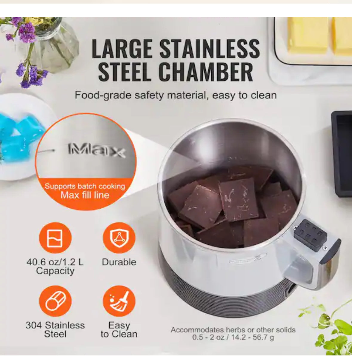 Butter Maker Machine 6-Functions Herbal Infuser, Magic Butter Machine and Oil Infusion Machine