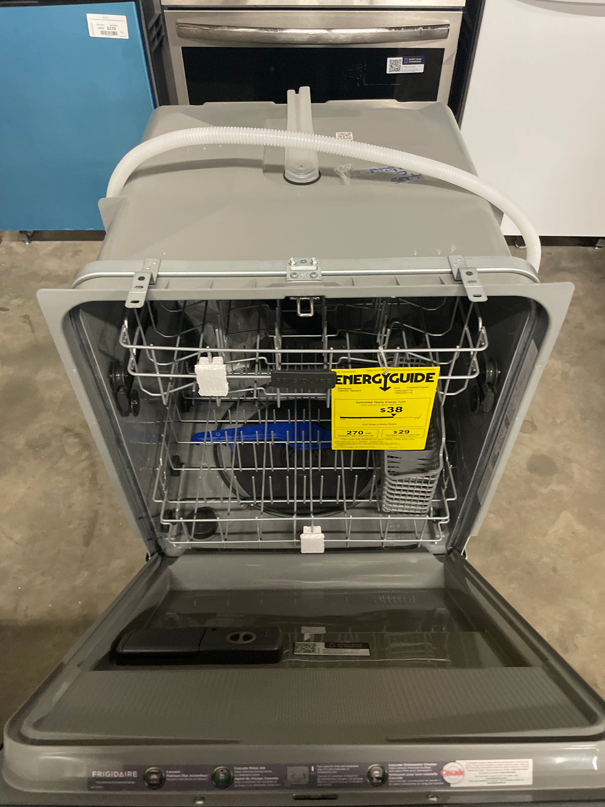24 in. Front Control Smart Built-In Tall Tub 62 dBA Dishwasher in Stainless Steel